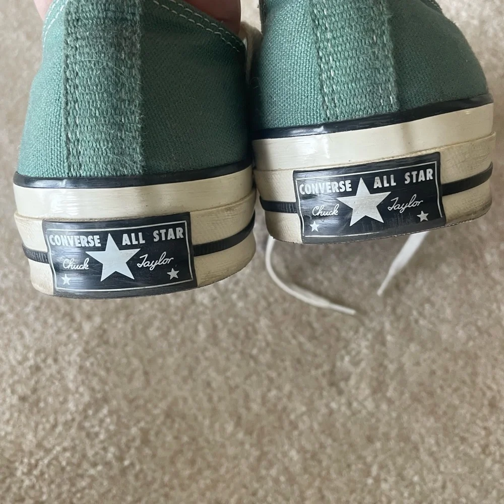 Converse Chuck Taylor All Star Green Canvas Shoes.‎ Men size 11 - Picture 4 of 8